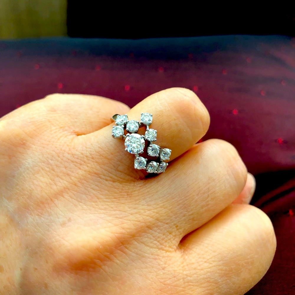 SOLD Moissanite Ring